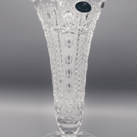 Geschliffene Kristallvase ÚSVIT 25 cm