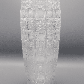 Geschliffene Kristallvase ÚSVIT 30 cm
