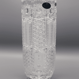 Geschliffene Kristallvase ÚSVIT 25 cm