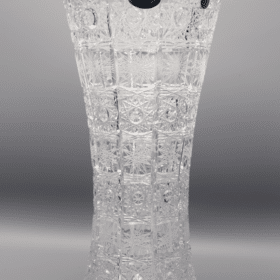 Geschliffene Kristallvase ÚSVIT 30 cm
