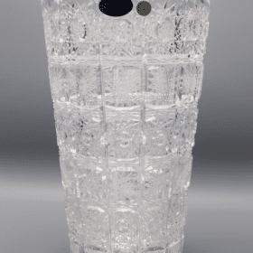 Geschliffene Kristallvase ÚSVIT 25 cm