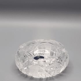 Kristallgeschliffener Aschenbecher ÚSVIT 13 cm