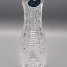 Geschliffene Kristallvase ÚSVIT 17 cm
