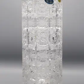Geschliffene Kristallvase ÚSVIT 30 cm