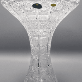 Geschliffene Kristallvase ÚSVIT 30 cm