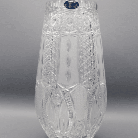 Geschliffene Kristallvase ÚSVIT 28 cm