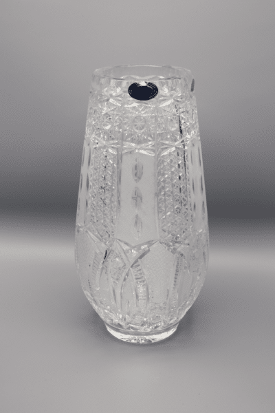 Geschliffene Kristallvase ÚSVIT 28 cm – Bild 4