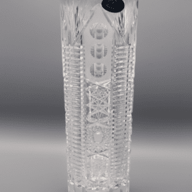 Geschliffene Kristallvase ÚSVIT 26 cm