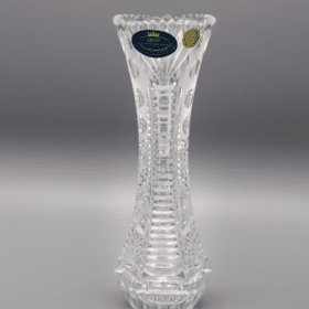 Geschliffene Kristallvase ÚSVIT 18 cm