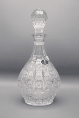 Kristallgeschliffene Whiskyflasche ÚSVIT 850 ml