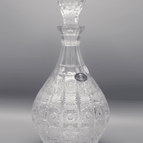 Kristallgeschliffene Whiskyflasche ÚSVIT 850 ml