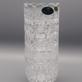 Geschliffene Kristallvase ÚSVIT 20 cm