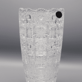 Geschliffene Kristallschale ÚSVIT 23 cm