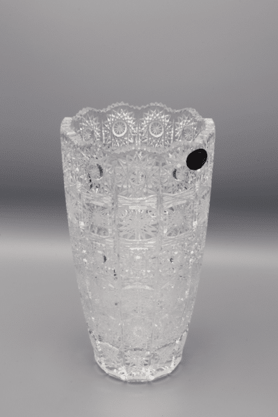 Geschliffene Kristallschale ÚSVIT 23 cm – Bild 2