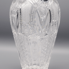 Geschliffene Kristallvase ÚSVIT 23 cm