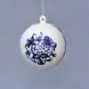 Cibulák – Vianočná ozdoba – guľa 5,8 cm – originál cibuľový porcelán 1. akosť
