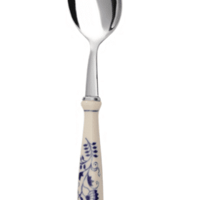 Zwiebel - Suppenlöffel 20 cm - Original Zwiebelporzellan 1. Wahl