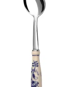 Zwiebel - Dessertlöffel - Original Zwiebelporzellan 1. Wahl