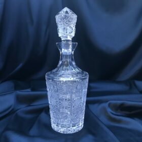 Kristallgeschliffene Whiskyflasche 500 ml