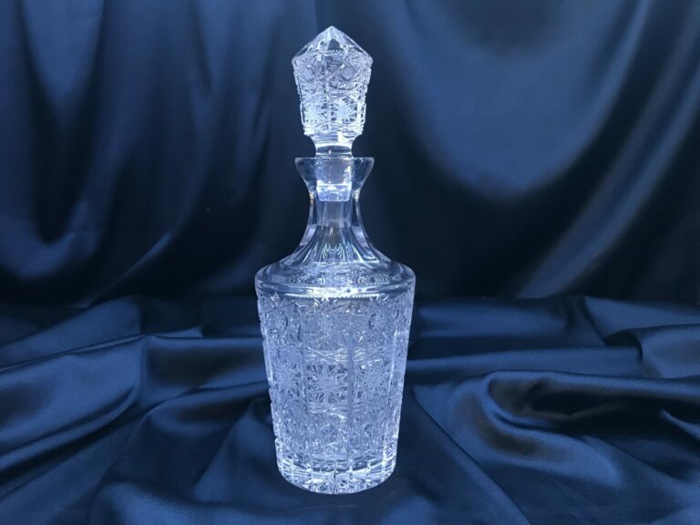 Kristallgeschliffene Whiskyflasche 500 ml