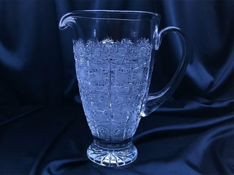 Geschliffener Kristallkrug 1200 ml