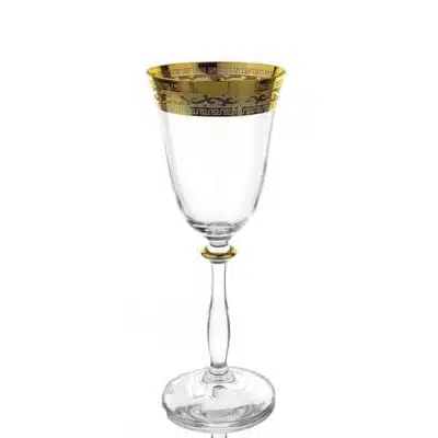 Ange goldenes Weinglas 250 ml, 6er-Set