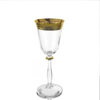 Ange goldenes Weinglas 185 ml, 6er-Set