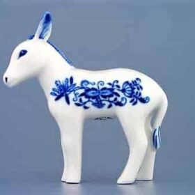 Cibulák – Oslík 10 cm – originál cibuľový porcelán 1. akosť