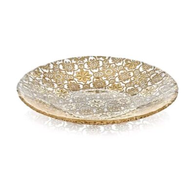 Schale Arab mit Blattgold 41 cm