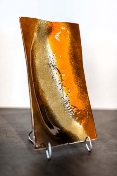 Kunstglas Veronika Rusňáková 16x29 cm – Bild 2
