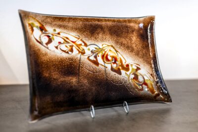 Kunstglas Veronika Rusňáková 28x42 cm – Bild 2