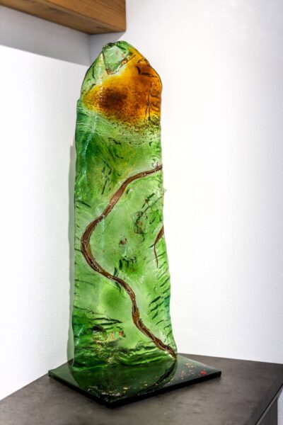 Kunstglas Veronika Rusňáková 37x90 cm