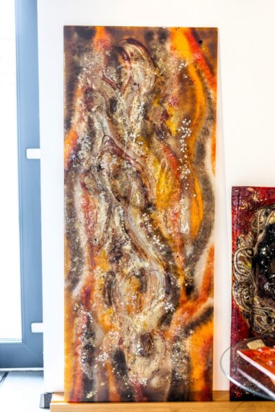 Kunstglas Veronika Rusňáková 60x150 cm – Bild 2