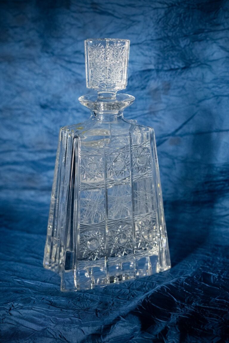 Kristallgeschliffene Whiskyflasche 700 ml