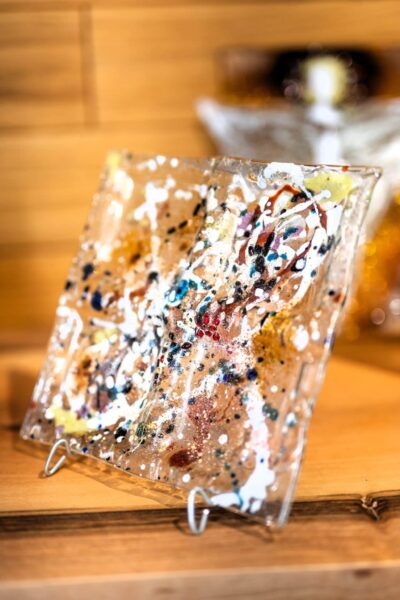 Kunstglas Veronika Rusňáková 20x20 cm – Bild 2