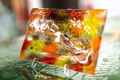 Kunstglas Veronika Rusňáková 16x29 cm