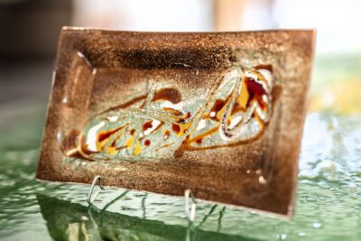 Kunstglas Veronika Rusňáková 15x25 cm