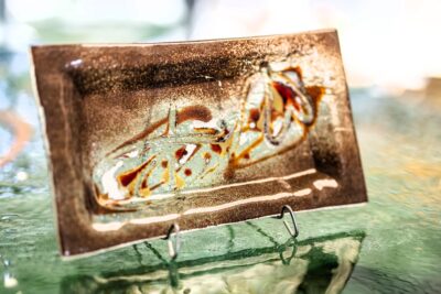 Kunstglas Veronika Rusňáková 15x25 cm – Bild 2
