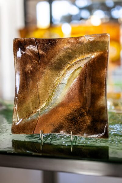 Kunstglas Veronika Rusňáková 30x30 cm