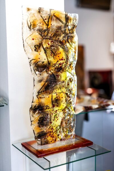 Kunstglas Veronika Rusňáková 31x68 cm – Bild 2
