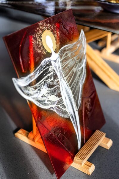 Kunstglas Veronika Rusňáková 49x57 cm