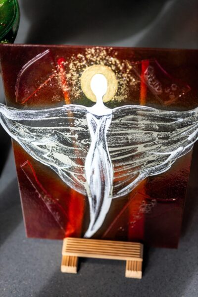 Kunstglas Veronika Rusňáková 49x57 cm – Bild 2