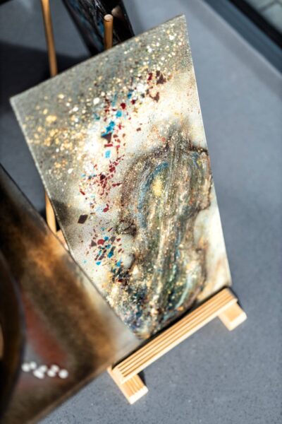 Kunstglas Veronika Rusňáková 31x62 cm – Bild 2