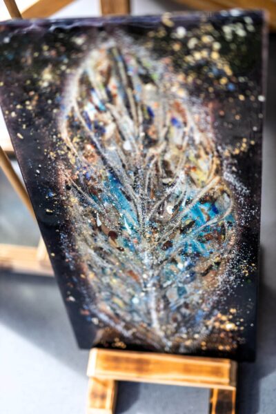 Kunstglas Veronika Rusňáková 31x62 cm