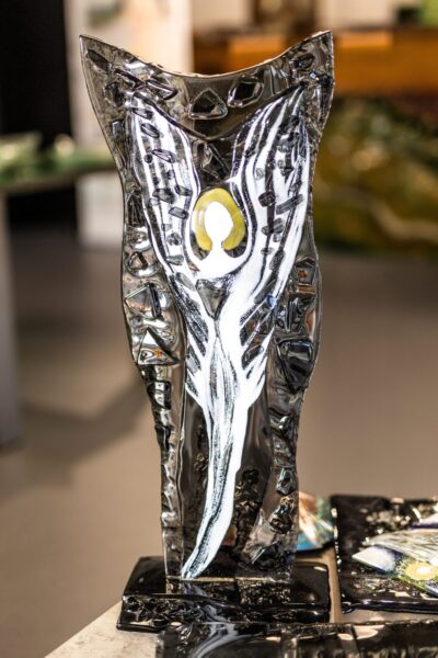 Kunstglas Veronika Rusňáková 25x68 cm – Bild 2
