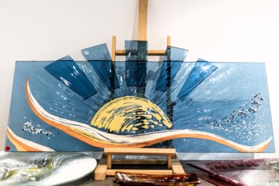 Kunstglas Veronika Rusňáková 51x110 cm