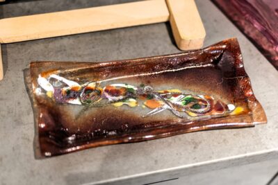 Kunstglas Veronika Rusňáková 15x31 cm