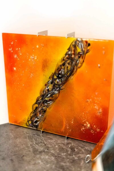 Kunstglas Veronika Rusňáková 44x41 cm – Bild 2