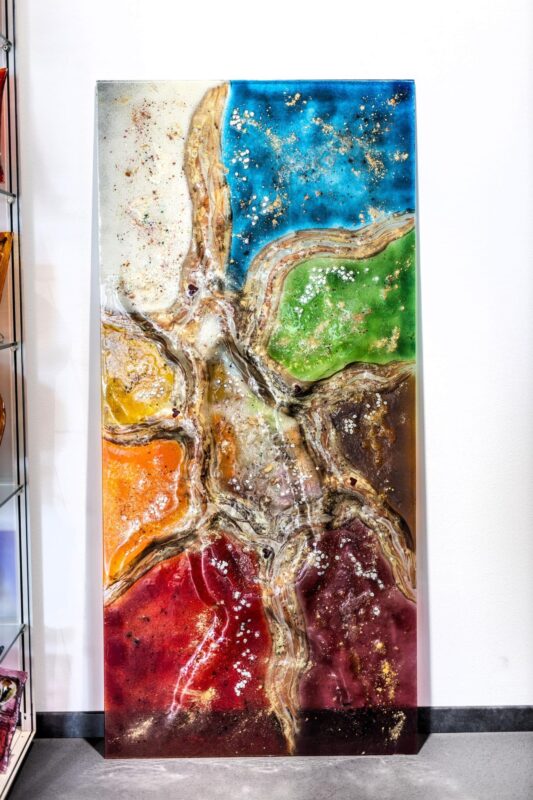 Kunstglas Veronika Rusňáková 70x150 cm