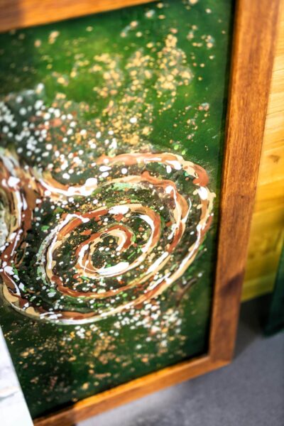 Kunstglas Veronika Rusňáková 62x111 cm – Bild 2